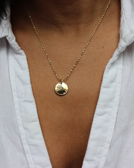 Collier chaîne Torsade plaqué or 18K